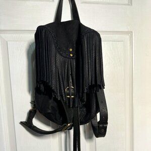 Bird Trouble Custom Made FoxyCat Convertible Backpack & Crossbody